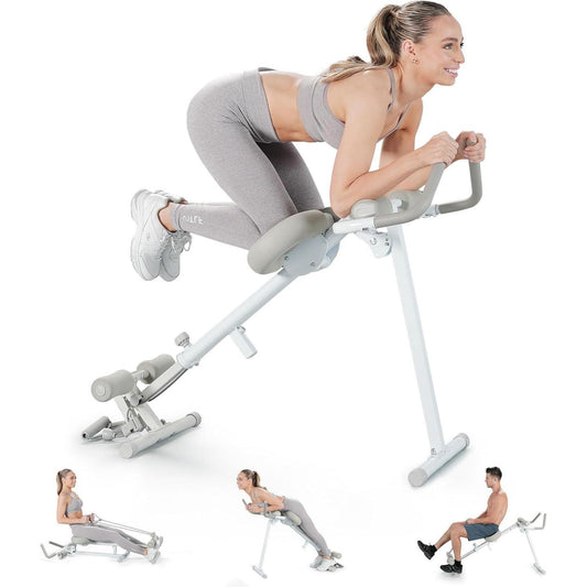 Pro Max Home Gym 4-in-1 Fitness Equipment Rowing Machine, Leg Press, Abdominal Glide, Roman Chair, Fitness Equipment For Abdominal And Core Strength Training