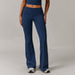 Women's Casual Folding High Waist Yoga Pants
