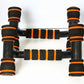 H-shaped Push-up Stand -Sponge Hand Grip -ABS Fitness Chest Training Grip Bar- Fitness Exercise Trainer