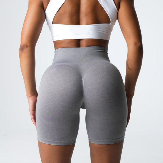 Gluteal Muscle Line Hip Raise Skinny Seamless Shorts Fitness  Shorts