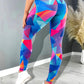 European And American High Waisted Nude Lifting Hip Yoga Pants
