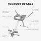 Pro Max Home Gym 4-in-1 Fitness Equipment Rowing Machine, Leg Press, Abdominal Glide, Roman Chair, Fitness Equipment For Abdominal And Core Strength Training